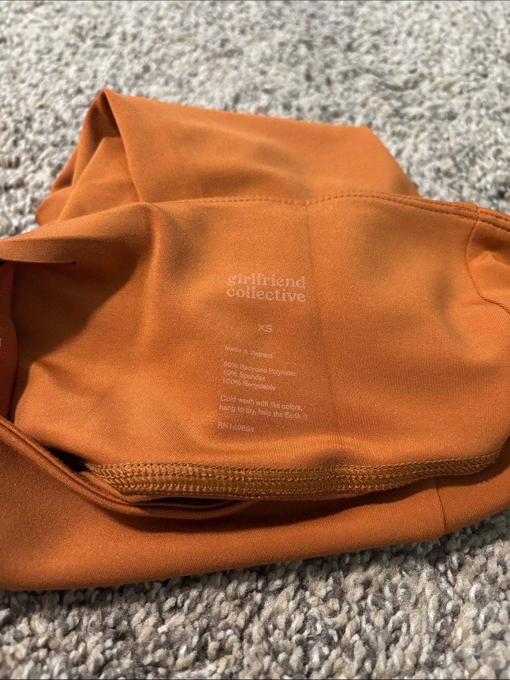 Girlfriend Collective shorts and tank set size XS - Picture 2 of 6